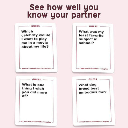 The Ultimate Game For Couples Board Game