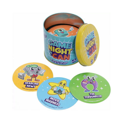 Crown & Andrews Game Night in a Can Gravity Feeder Board Game