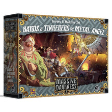 Massive Darkness 2: Heroes & Monster Set Bards & Tinkerers vs Metal Angel Board Game