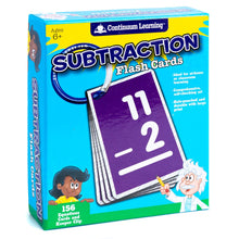 Flash Cards Subtraction Board Game