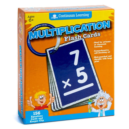 Flash Cards Multiplication Board Game