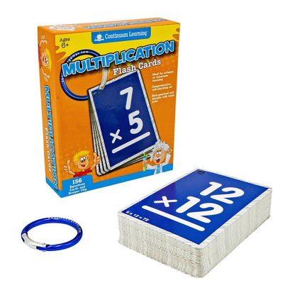 Flash Cards Multiplication Board Game