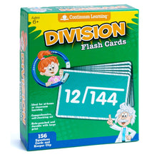 Flash Cards Division Board Game