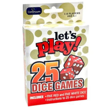 Let's Play 25 Dice Games Board Game