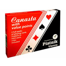 Canasta Cards Piatnik Dbl Deck Playing Cards Board Game