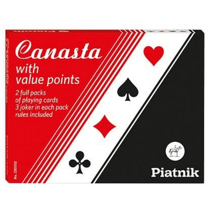 Canasta Cards Piatnik Dbl Deck Playing Cards Board Game