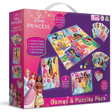 Disney Princess Games & Puzzles Pack Board Game