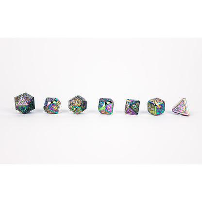 LPG Dice RPG Set Leadlight Dazzle Dark