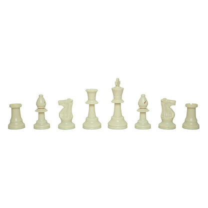 LPG Classics Club Chess Set Brown Woodgrain Board Game