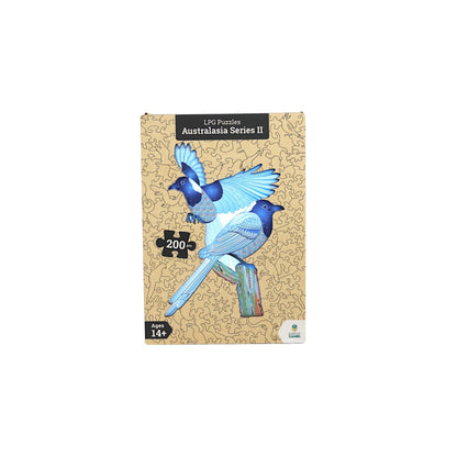 LPG Puzzles Wooden Oceania Animals Series 2 Magpie