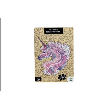 LPG Puzzles Wooden Fantasy Puzzle Unicorn