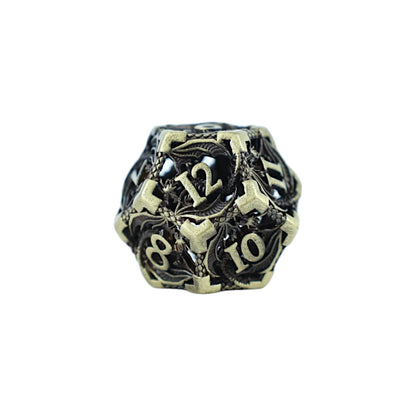 LPG Dice RPG Set Hollow Dragon Tarnished Gold