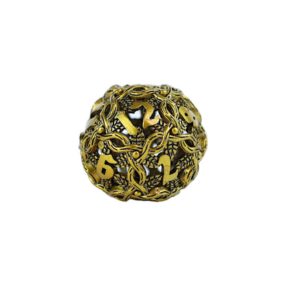 LPG Dice RPG Set Hollow Vines Ancient Bronze