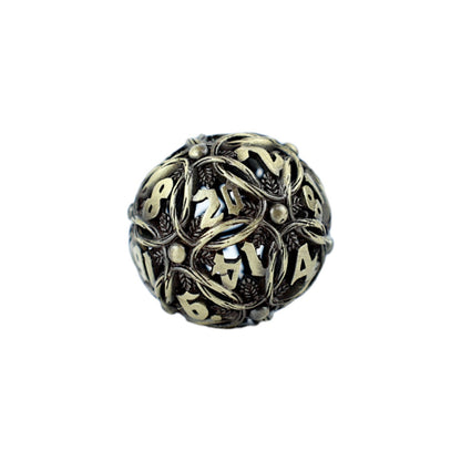 LPG Dice RPG Set Hollow Vines Tarnished Gold