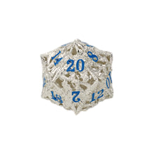 LPG Dice Dragon Rage Dice Set Steel/Blue