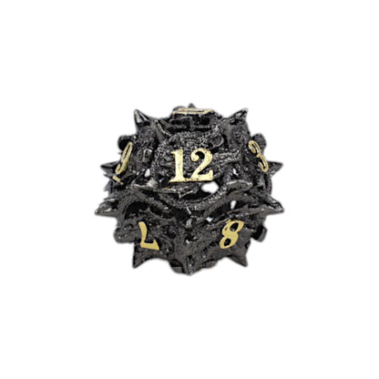LPG Dice Dragon Rage Dice Set Black/Gold