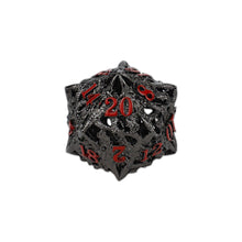 LPG Dice Dragon Rage Dice Set Black/Red