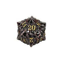 LPG Dice Dragon Rage Dice Set Bloodied Metal