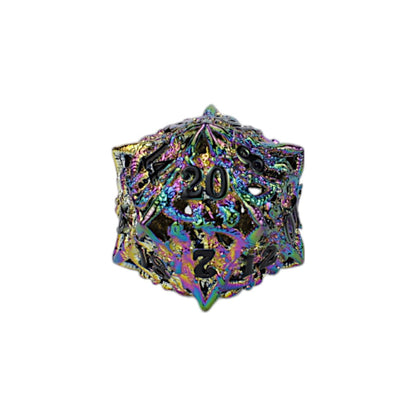 LPG Dice Dragon Rage Dice Set Rainbow