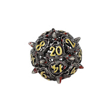 LPG Dice Xeno Hollow Dice Set Bloodied Metal