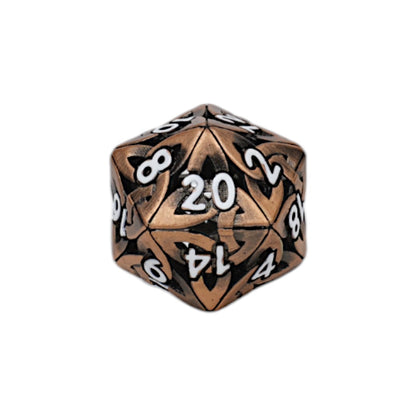 LPG Dice Celtic Hollow Dice Set Autumn