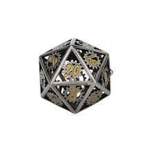 LPG Dice Clockwork Sun Dice Set Chrome/Gold