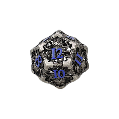LPG Dice Strange Aeon Dice Set Steel/Blue