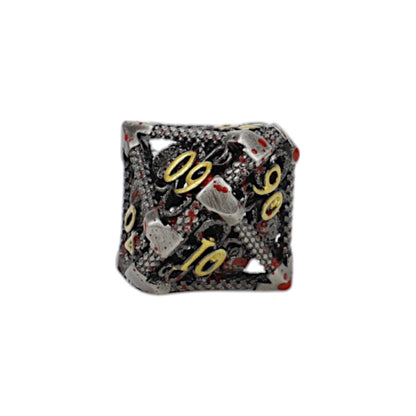LPG Dice Strange Aeon Dice Set Bloodied Metal