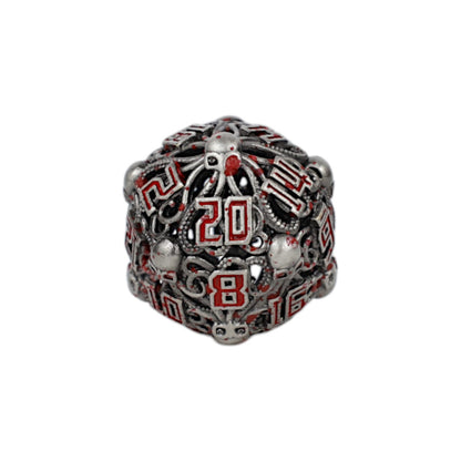 LPG Dice Tentacular Dice Set Bloodied Metal