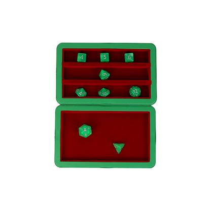 LPG Essentials Dice Case Teal / Crimson