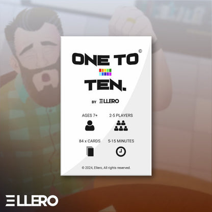 ONE TO TEN: Standard Version Board Game