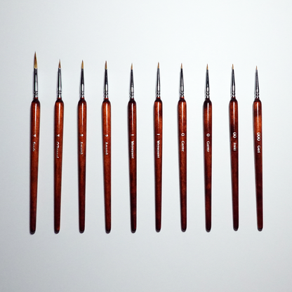 Chronicle Brushes Wolf Bristle Brush Set