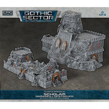 Battlefield in a Box: Gothic Sector Mundus Imperialis: Scholam Damaged & Destroyed