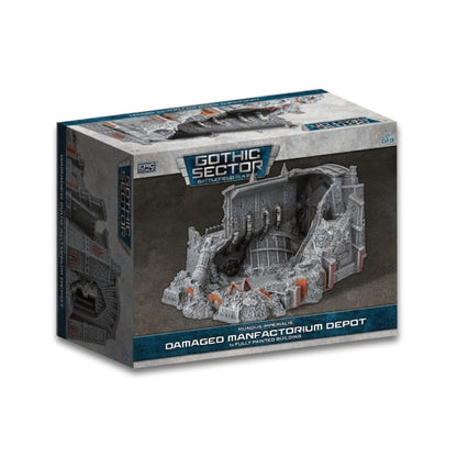 Battlefield in a Box: Gothic Sector Mundus Imperialis: Manufactorium Depot Damaged