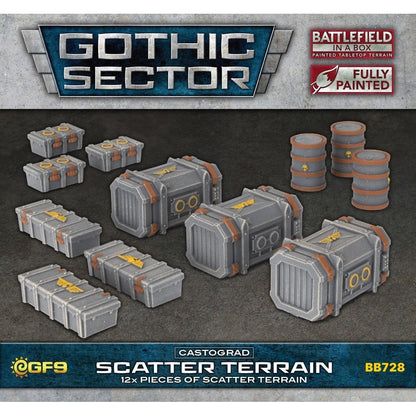 Battlefield in a Box: Gothic Sector Castograd Scatter Terrain