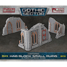 Battlefield in a Box: Gothic Sector Castograd Hab Block Small Ruins