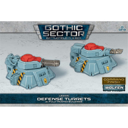 Battlefield in a Box: Gothic Sector Legion: Defense Turrets Alternate Paint Scheme
