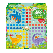 Ludo Board Game Dinosaurs Book