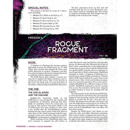 Shadowrun Final Bets Board Game