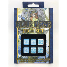 Blue Rose RPG Dice Set