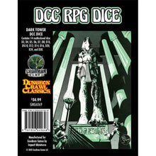 Dungeon Crawl Classics DCC RPG Dice Dark Tower Dice Set DCC RPG 14 dice set