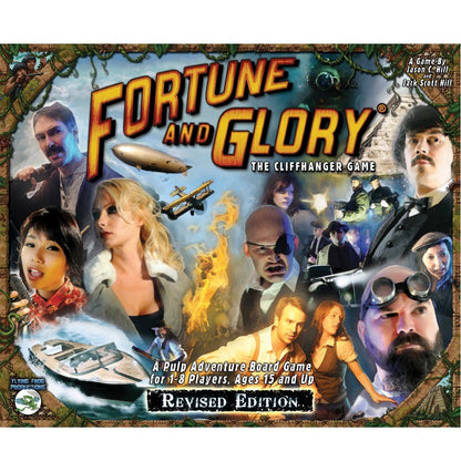 Fortune and Glory Cliffhanger Game Revised Edition Board Game
