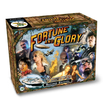 Fortune and Glory Cliffhanger Game Revised Edition Board Game