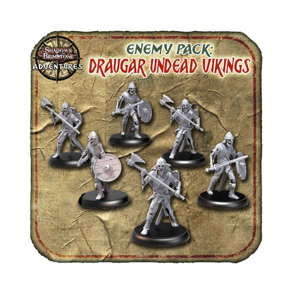 Shadows of Brimstone Draugar Undead Vikings Enemy Pack Board Game