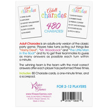 Adult Charades Kheper Games Board Game