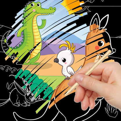 Scratch Surprise Aussie Animal Book