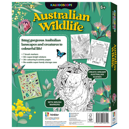 Australian Wildlife Colouring Book