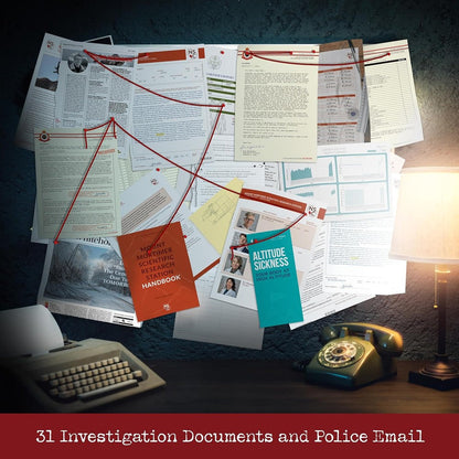 Cryptic Killers Murder on Mount Mortimer Board Game