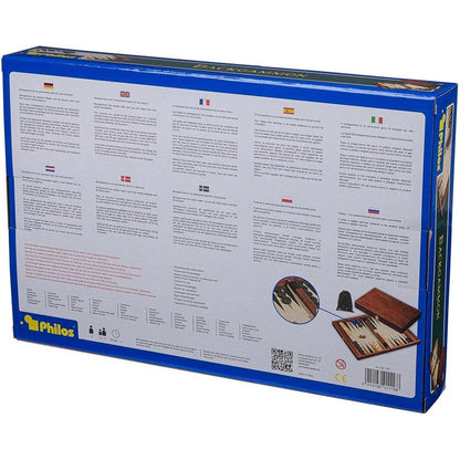 Backgammon14" Folding Wood Board Game