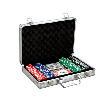 Poker Set Casino Style 200Chip Board Game